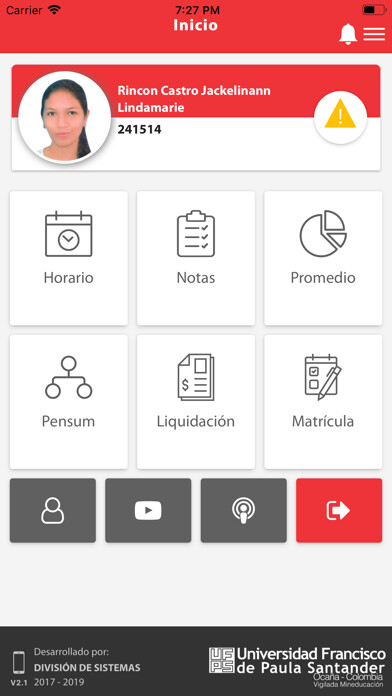 Emulate iPhone app SIA UFPSOcaña using MyAndroid Emulate iPhone app SIA UFPSOcaña using MyAndroid