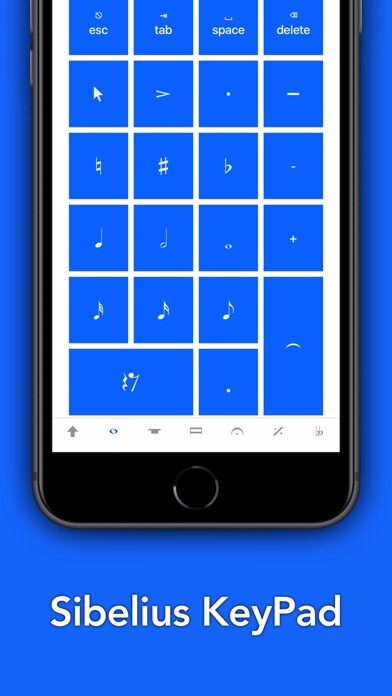 Emulate iPhone app Sibelius KeyPad using MyAndroid Emulate iPhone app Sibelius KeyPad using MyAndroid