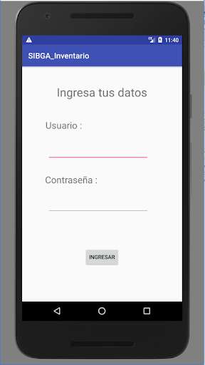 Emulate Android APK SIBGA INVENTARIO QR Emulate Android APK SIBGA INVENTARIO QR