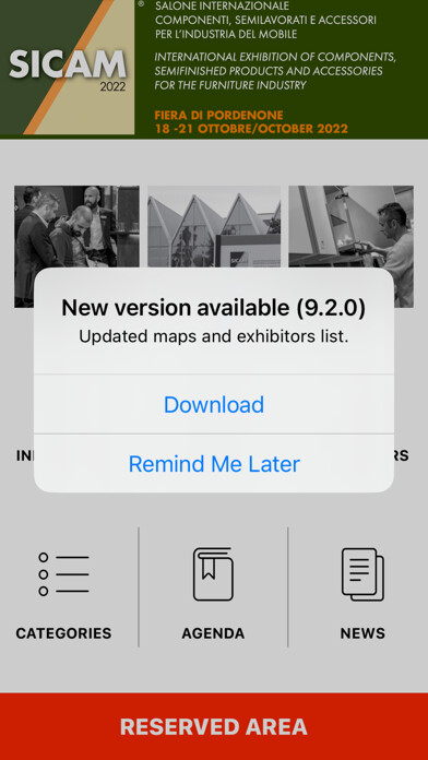 Emulate iPhone app Sicam 2022 using MyAndroid