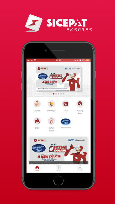 Emulate iPhone app SiCepat For Business using MyAndroid