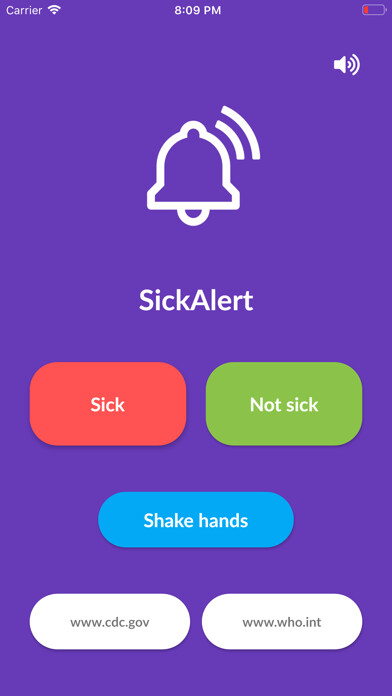 Emulate iPhone app SickAlert using MyAndroid Emulate iPhone app SickAlert using MyAndroid