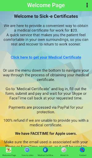 Emulate Android APK Sick-e Certificates