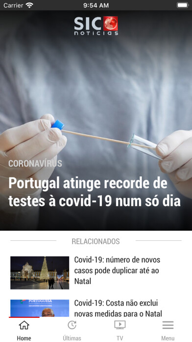 Run android online APK SIC Notícias from MyAndroid or emulate SIC Notícias using MyAndroid