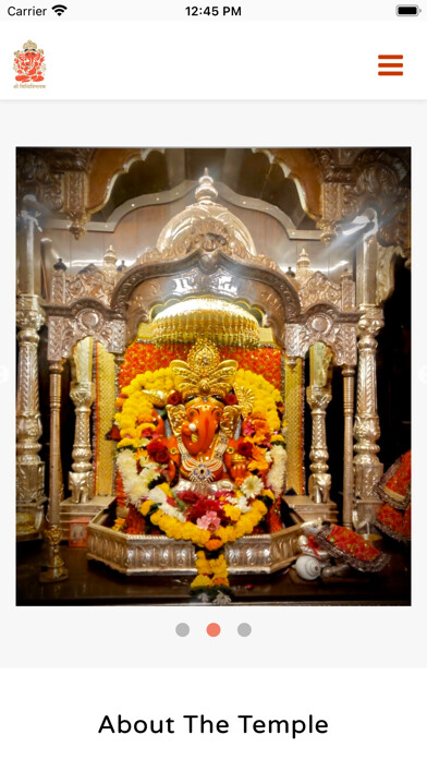 Emulate iPhone app Siddhivinayak Surat using MyAndroid Emulate iPhone app Siddhivinayak Surat using MyAndroid