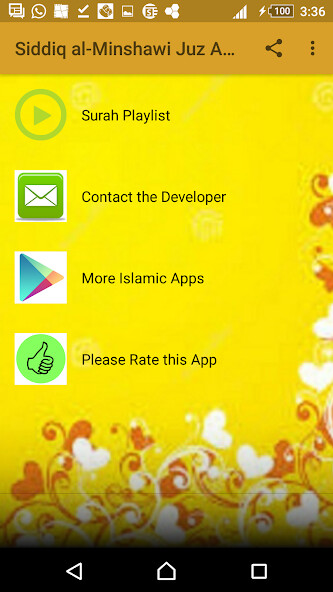 Run android online APK Siddiq al-Minshawi Juz Ammah Quran Mp3 Offline from MyAndroid or emulate Siddiq al-Minshawi Juz Ammah Quran Mp3 Offline using MyAndroid