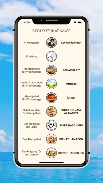 Emulate iPhone app Siddur Tehilat Avner using MyAndroid Emulate iPhone app Siddur Tehilat Avner using MyAndroid