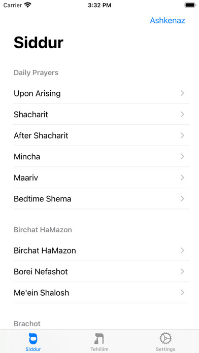 Emulate iPhone app Siddur + Tehilim Anywhere using MyAndroid Emulate iPhone app Siddur + Tehilim Anywhere using MyAndroid