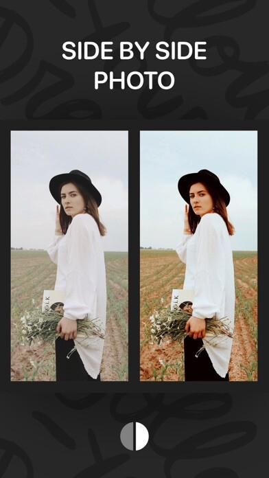 Emulate iPhone app Side by side photo using MyAndroid
