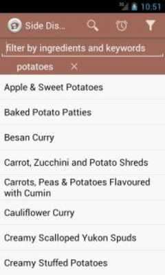 Emulate Android APK Side Dish Recipes