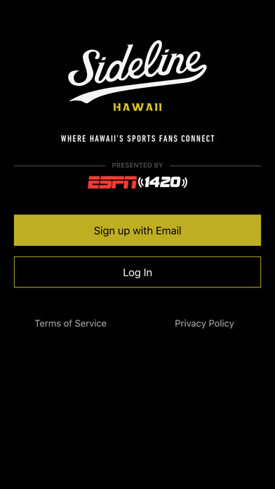 Emulate iPhone app Sideline Hawaii by ESPN 1420 using MyAndroid Emulate iPhone app Sideline Hawaii by ESPN 1420 using MyAndroid