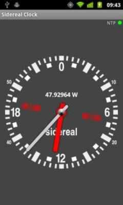 Emulate Android APK Sidereal Clock Emulate Android APK Sidereal Clock