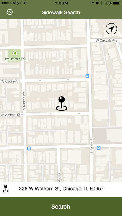 Emulate iPhone app Sidewalk Search - Lightening Fast Real Estate Search for Homes, Condos and Apartments Both On and Off the Market! using MyAndroid