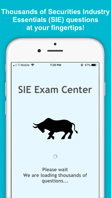 Emulate iPhone app SIE Exam Center: Prep & Study using MyAndroid