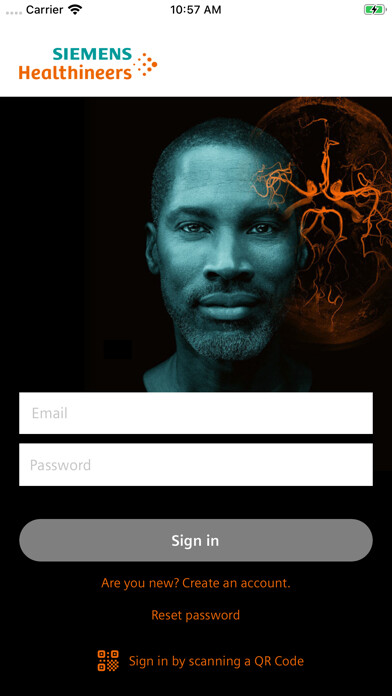 Emulate iPhone app Siemens Healthineers Events using MyAndroid