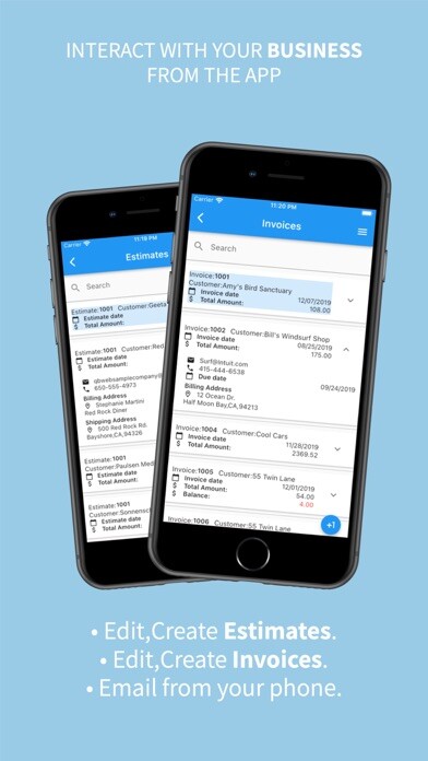 Emulate iPhone app SierraBooks Invoices using MyAndroid Emulate iPhone app SierraBooks Invoices using MyAndroid