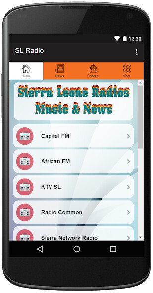 Run android online APK Sierra Leones Radios Music from MyAndroid or emulate Sierra Leones Radios Music using MyAndroid Run android online APK Sierra Leones Radios Music from MyAndroid or emulate Sierra Leones Radios Music using MyAndroid