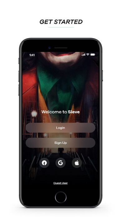 Emulate iPhone app SieveApp using MyAndroid