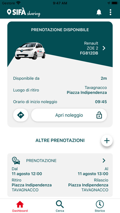 Emulate iPhone app SIFÀ sharing using MyAndroid