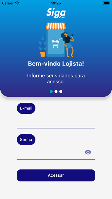 Emulate iPhone app Siga Cred Lojista using MyAndroid Emulate iPhone app Siga Cred Lojista using MyAndroid