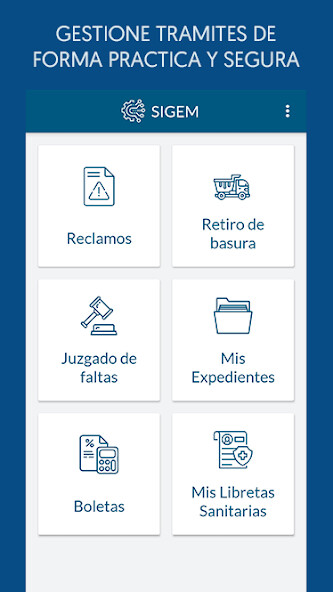 Run android online APK Sigem from MyAndroid or emulate Sigem using MyAndroid