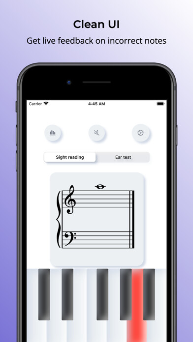 Emulate iPhone app Sight Reader & Ear Trainer using MyAndroid Emulate iPhone app Sight Reader & Ear Trainer using MyAndroid