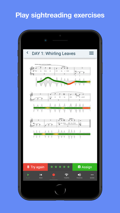 Emulate iPhone app Sightreading Coach using MyAndroid Emulate iPhone app Sightreading Coach using MyAndroid