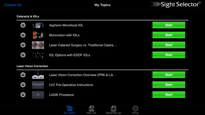 Emulate iPhone app Sight Selector Subscription using MyAndroid Emulate iPhone app Sight Selector Subscription using MyAndroid