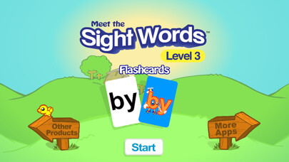 Emulate iPhone app Sight Words 3 Flashcards using MyAndroid Emulate iPhone app Sight Words 3 Flashcards using MyAndroid