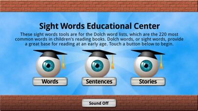 Emulate iPhone app Sight Words Educational App using MyAndroid Emulate iPhone app Sight Words Educational App using MyAndroid