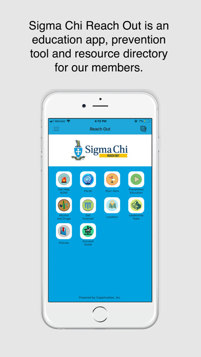 Emulate iPhone app Sigma Chi Reach Out using MyAndroid Emulate iPhone app Sigma Chi Reach Out using MyAndroid