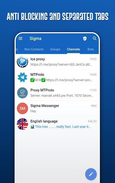 Run android online APK Sigma Messenger from MyAndroid or emulate Sigma Messenger using MyAndroid