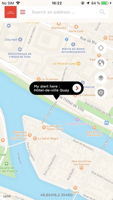 Emulate iPhone app SIGNALERT App using MyAndroid
