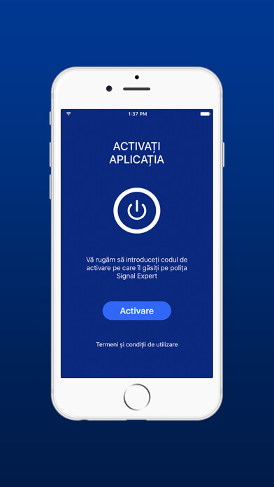 Emulate iPhone app Signal Expert using MyAndroid