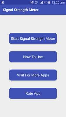 Emulate Android APK Signal Strength Meter Emulate Android APK Signal Strength Meter