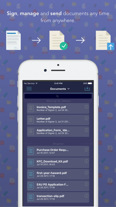 Emulate iPhone app Signature App - Sign and Fill PDF & Word Documents using MyAndroid Emulate iPhone app Signature App - Sign and Fill PDF & Word Documents using MyAndroid