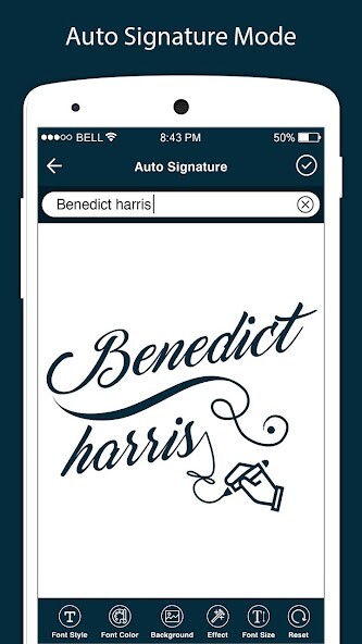 Run android online APK Signature Creator : Signature Maker from MyAndroid or emulate Signature Creator : Signature Maker using MyAndroid
