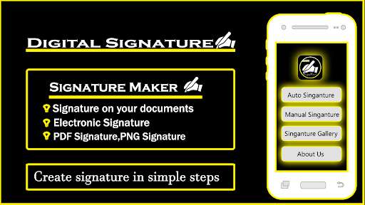 Run android online APK Signature Digital signature (Sign on Documents) from MyAndroid or emulate Signature Digital signature (Sign on Documents) using MyAndroid
