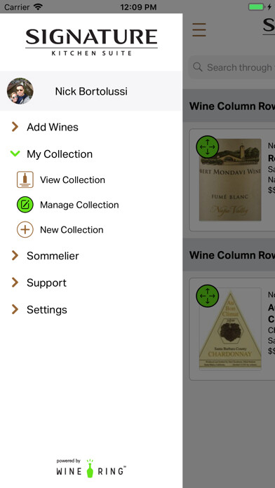 Emulate iPhone app Signature Sommelier using MyAndroid Emulate iPhone app Signature Sommelier using MyAndroid
