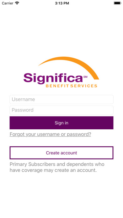 Emulate iPhone app Significa Benefit Services, In using MyAndroid Emulate iPhone app Significa Benefit Services, In using MyAndroid