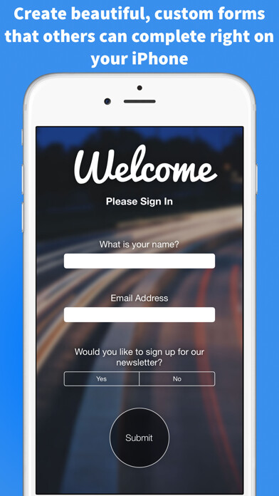 Emulate iPhone app Sign In - Form Maker using MyAndroid Emulate iPhone app Sign In - Form Maker using MyAndroid
