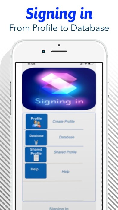 Emulate iPhone app Signing in lite using MyAndroid