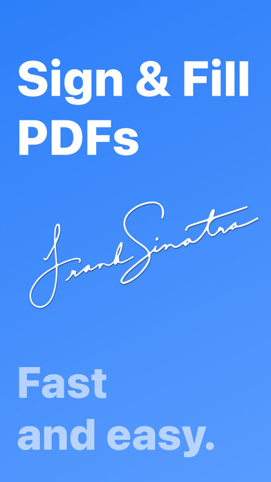 Emulate iPhone app SignPDF: Fill & Edit Documents using MyAndroid