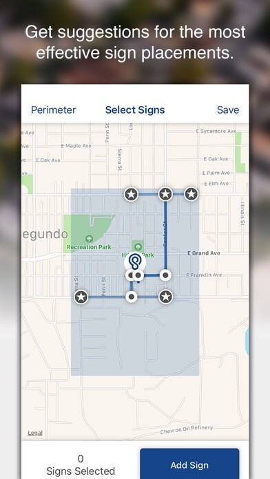 Emulate iPhone app SignPlacer using MyAndroid