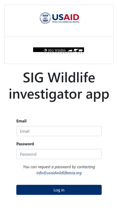 Emulate iPhone app SIG Wildlife Investigator using MyAndroid Emulate iPhone app SIG Wildlife Investigator using MyAndroid