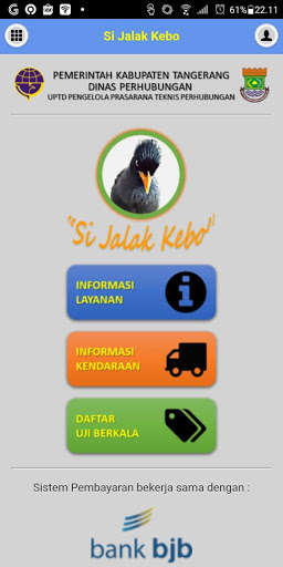 Run android online APK SI JALU Kab. Tangerang from MyAndroid or emulate SI JALU Kab. Tangerang using MyAndroid