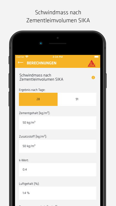 Emulate iPhone app Sika Beton App using MyAndroid Emulate iPhone app Sika Beton App using MyAndroid