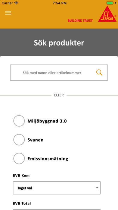 Emulate iPhone app SIKA MiljöAppen using MyAndroid Emulate iPhone app SIKA MiljöAppen using MyAndroid