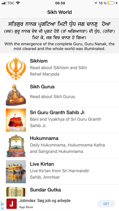 Emulate iPhone app Sikh World using MyAndroid Emulate iPhone app Sikh World using MyAndroid