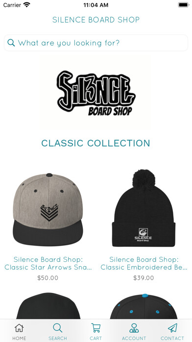 Emulate iPhone app Silence Board Shop using MyAndroid